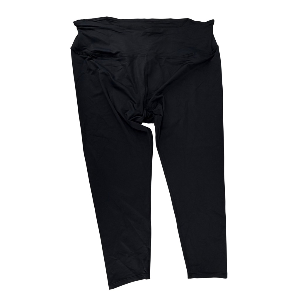 Tommie Copper Women Black Compression Leggings Plus Size 4XL Yoga Pants